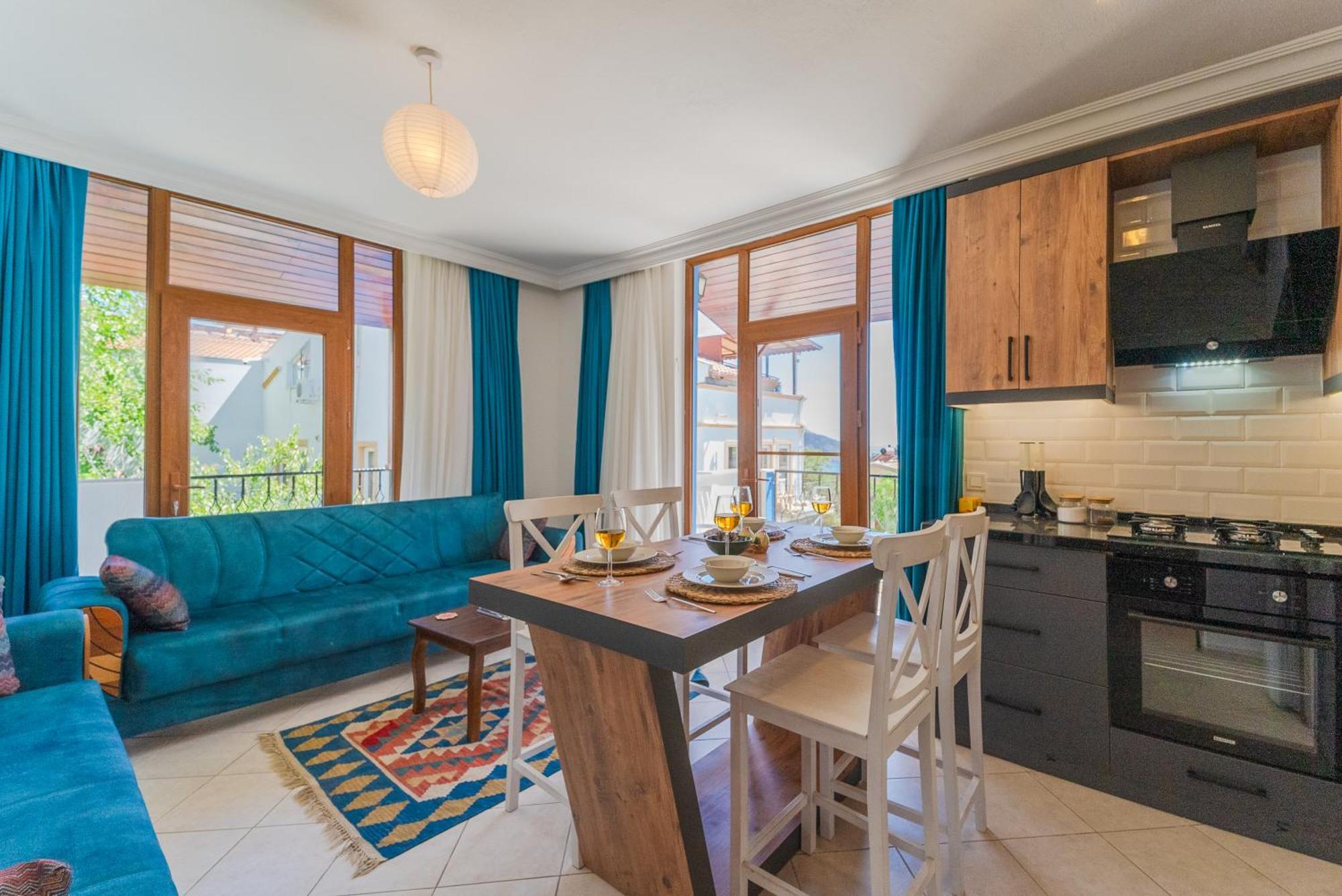 Pazar Apartments Kalkan Bagian luar foto