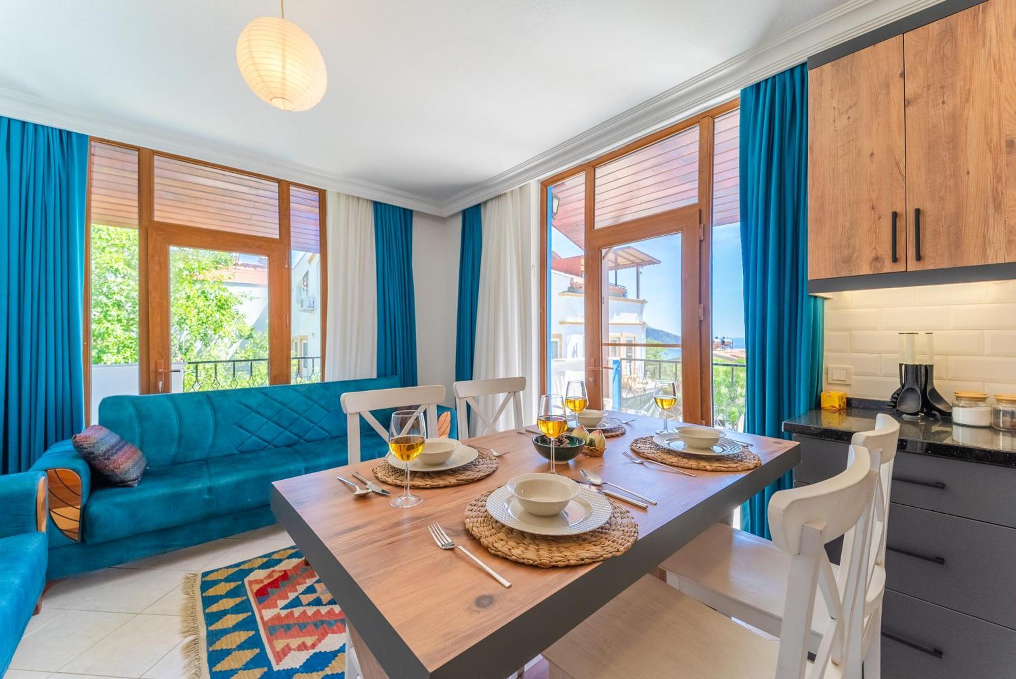 Pazar Apartments Kalkan Bagian luar foto