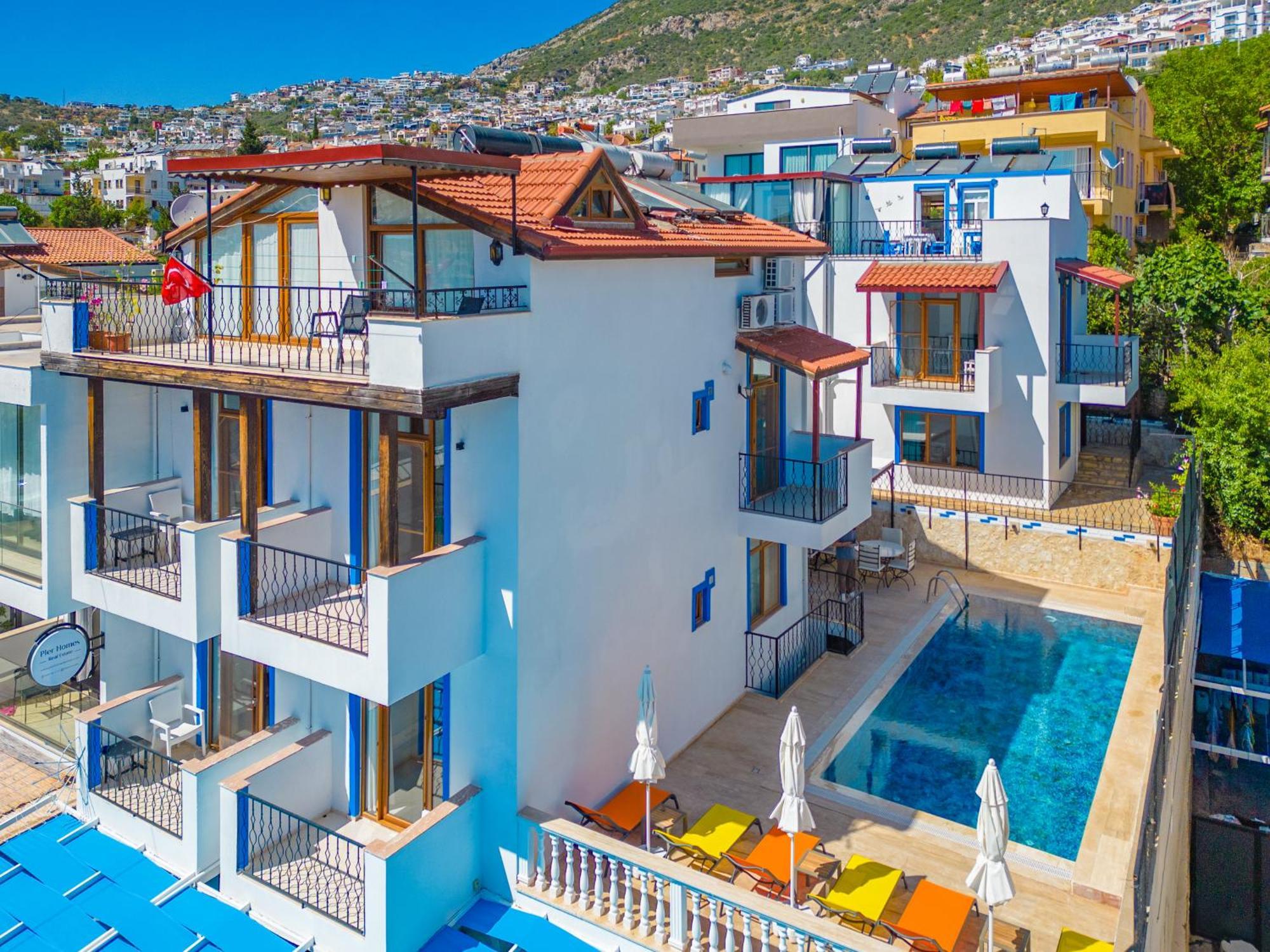 Pazar Apartments Kalkan Bagian luar foto