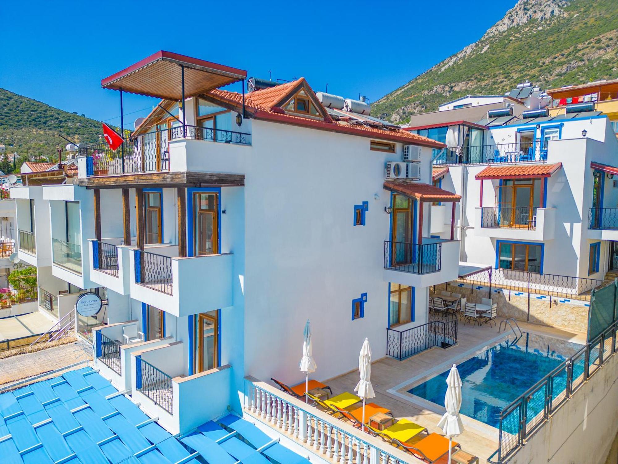Pazar Apartments Kalkan Bagian luar foto