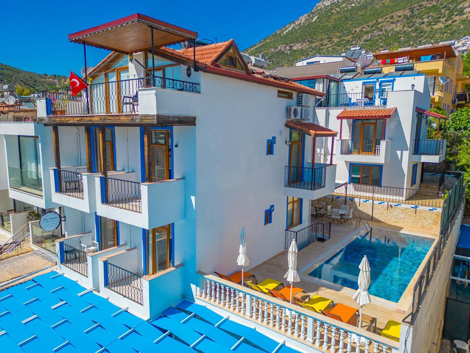 Pazar Apartments Kalkan Bagian luar foto